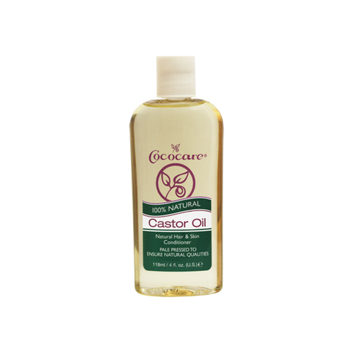 Cococare Cococare 100% Natural Castor Oil, 4 Fl Oz (118 Ml) Body Oil White Smoke
