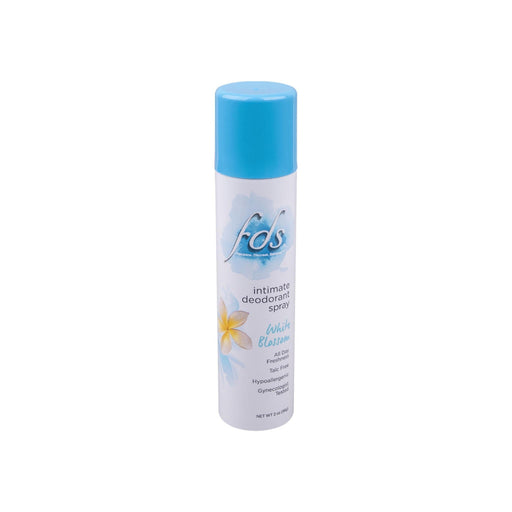 FDS FDS Intimate Deodorant, Spray, White Blossom 2 Oz Deodorant Light Gray