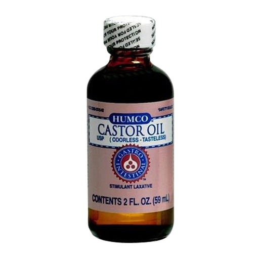 Humco Humco Aceite De Ricino Sin Sabor 2 Oz Medicine Cabinets Black