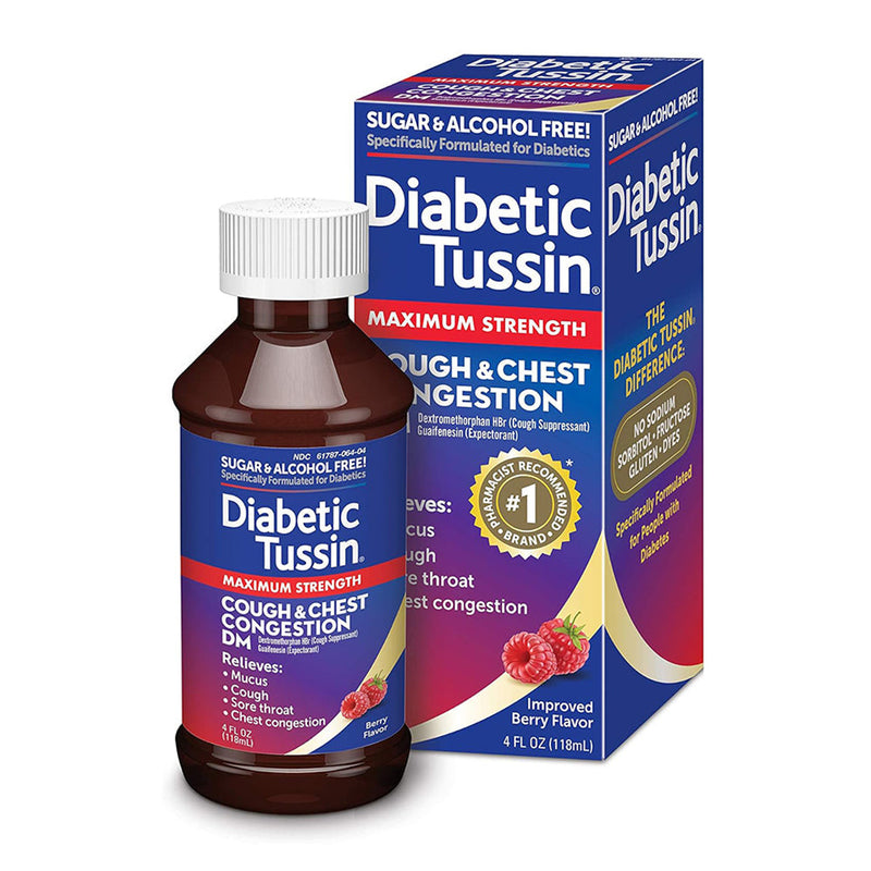 Diabetic Tussin Diabetic Tussin C/Cs/Cn Lq 118 Ml Health & Beauty White Smoke