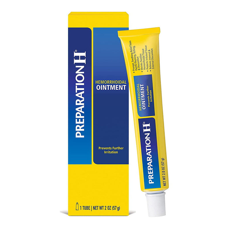 Preparation H Preparation H Hemorrhoid  Ointment 2 Oz First Aid White Smoke