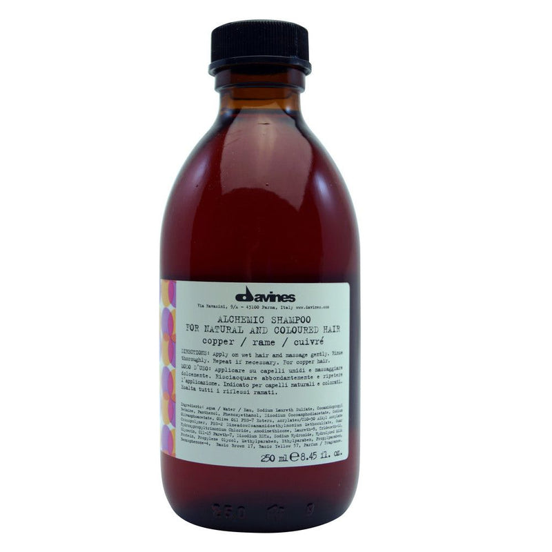 0 Davines Alchemic Copper Shampoo 8.45oz Shampoo White Smoke