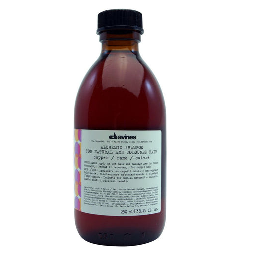 0 Davines Alchemic Copper Shampoo 8.45oz Shampoo White Smoke