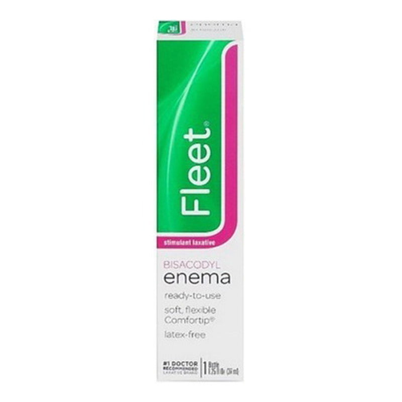 Fleet Fleet Bisacodyl Enema 1.25 Oz Health & Beauty Lavender