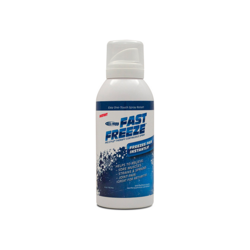 Fast Freeze Fast Freeze Pain Relief Continuous Spray 4 Oz Hot & Cold Therapies Gray