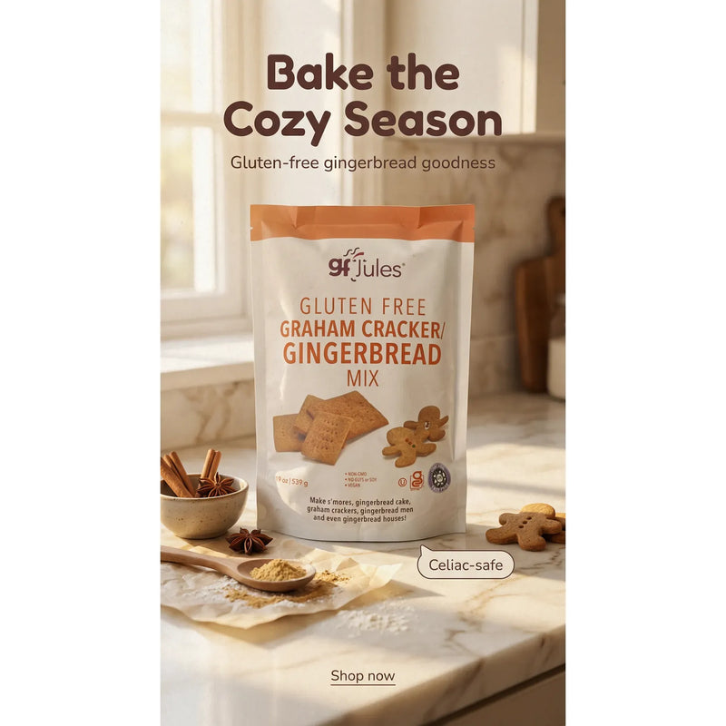 gfJules gfJules GF Graham Cracker – Gingerbread Mix Gray Pack of 1,Pack of 4,Case of 12