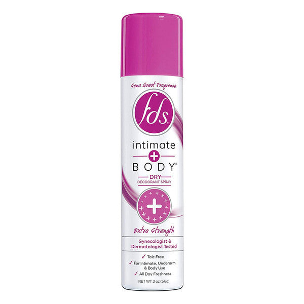 FDS FDS Feminine Deodorant Spray Extra Strength 2 Oz Personal Care Lavender