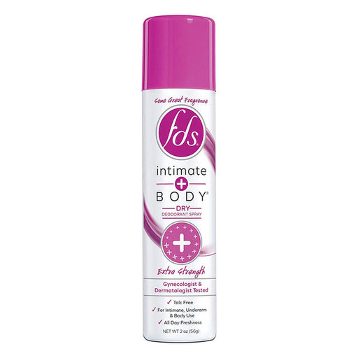 FDS FDS Feminine Deodorant Spray Extra Strength 2 Oz Personal Care Lavender