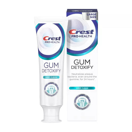 Crest Crest Pro Health Gum Detoxify Deep Clean Toothpaste 4.8 oz Toothpaste White Smoke