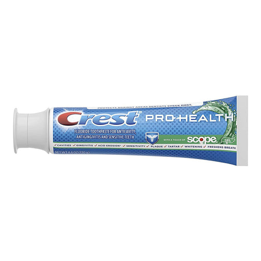 Crest Crest Toothpaste, With Scope Gel 4.6 Oz Toothpaste White Smoke