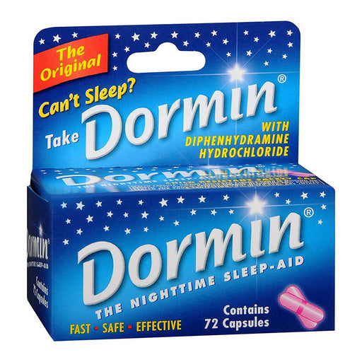 Dormin Dormin® Night-Time Sleep Aid – The Original (Capsules) Sleeping Aids White Smoke