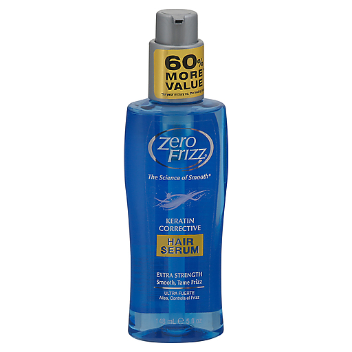 Zero Frizz Zero Frizz Hair Serum, Keratin Corrective Personal Care White Smoke