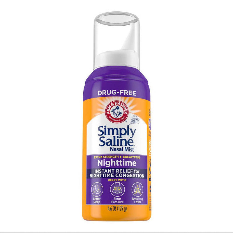 Simply Saline Simply Saline ARM & HAMMER Nighttime Nasal Mist 4.6oz Health & Beauty White Smoke