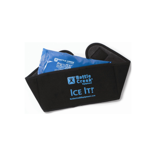 Ice It! Ice It! Cold Comfort Therapy Pack for Neck, Jaw, and Sinus Relief - Reusable Hot & Cold Therapies White Smoke