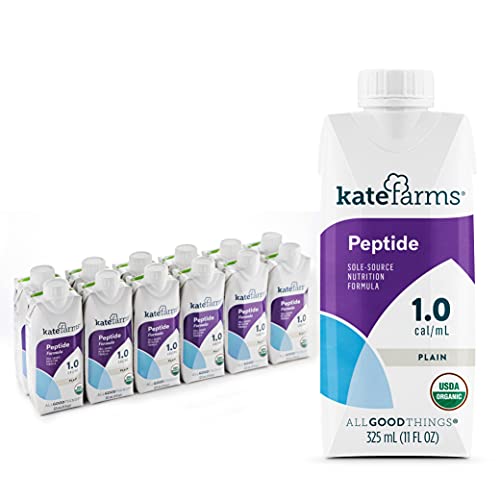 Kate Farms Kate Farms Standard 1.0 – Plant-Based Nutrition Shake – Plain Flavor – 12 x 325mL Cartons Fitness & Nutrition White Smoke