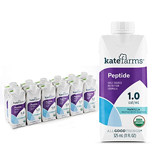 Kate Farms Kate Farms® Peptide 1.0 – Vanilla Flavor - 325 ml Fitness & Nutrition White Smoke