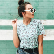 zeroUV Retro 1990's Fashion Oval Clout Goggle Sunglasses 51mm C381 Sunglasses Dark Gray Black Smoke,White Smoke,Tortoise Smoke,Clear Green,Red Smoke,White / Smoke,White / Smoke (2-pack)