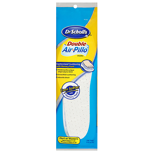 Dr. Scholl's Dr. Scholl's Double Air-Pillo Men's Or Women's Insoles 1 Pr Pack Personal Care Lavender