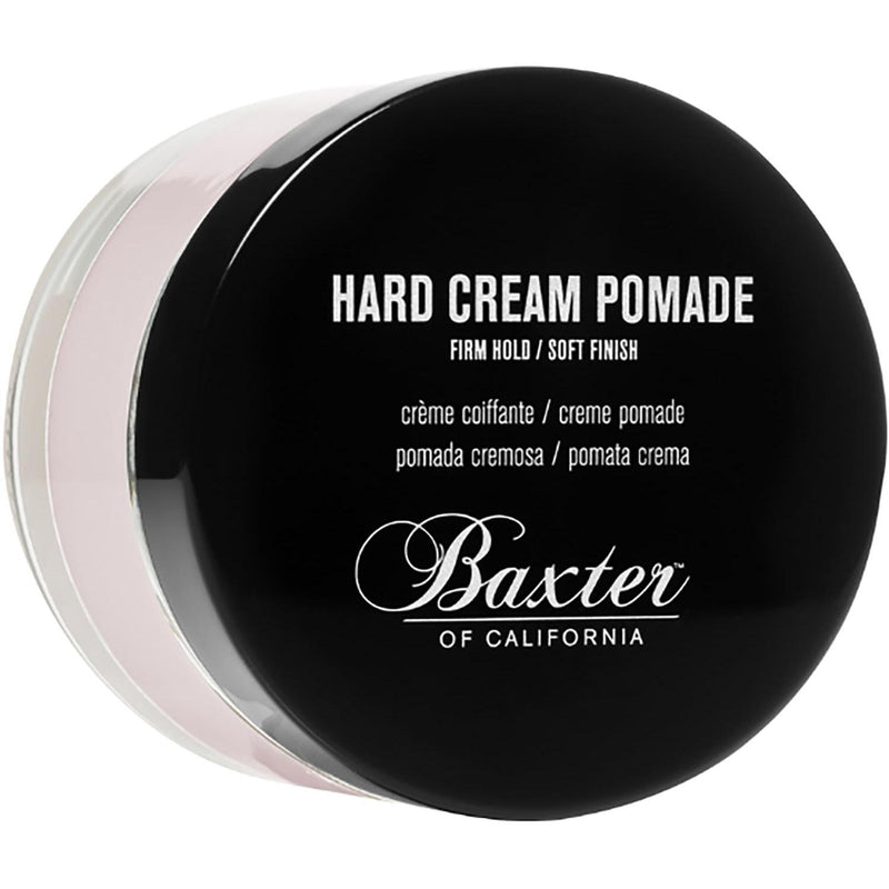 Baxter of California Baxter of California Hard Cream Pomade, Natural Finish/Firm Hold, Hair Pomade For Men, 2 Fl. Oz Varnishes & Finishes Black