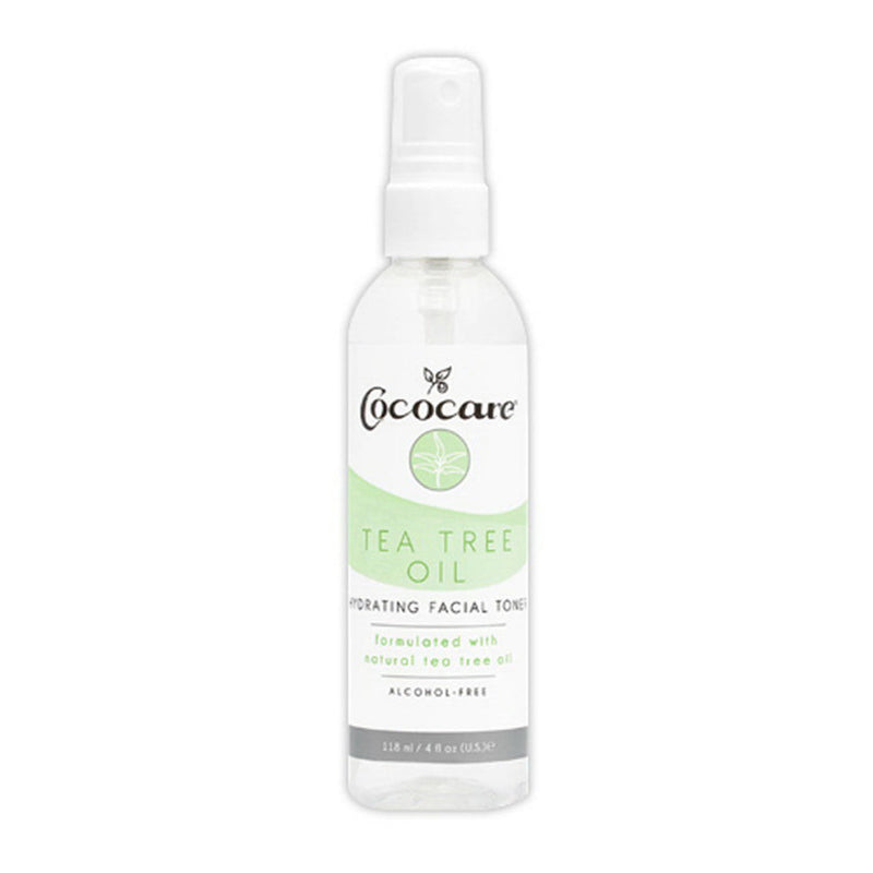 Cococare Cococare Hydrating Facial Toner Alcohol-Free Tea Tree Oil, 4 Oz Toners & Astringents White Smoke