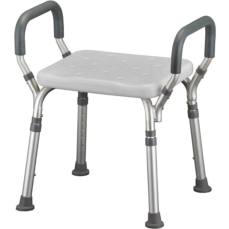 Nova Nova Bath Bench With Arms 9035-R Bath & Body White Smoke
