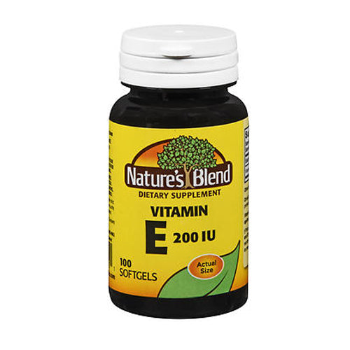 Nature's Blend Nature's Blend Vitamin E 200 IU – 100 Softgels Vitamins & Supplements White Smoke