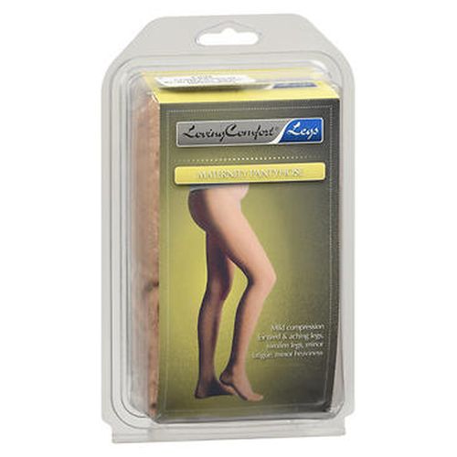 Loving Comfort Loving Comfort  Sheer Pantyhose  Maternity20-30 Beige Medium 1Ct Apparel & Accessories Light Gray