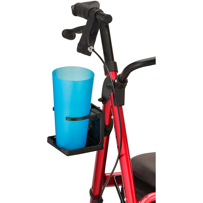 ‎Nova ‎Nova Cup Holder Adjustable For Rollators NOVA Battery Holders White Smoke