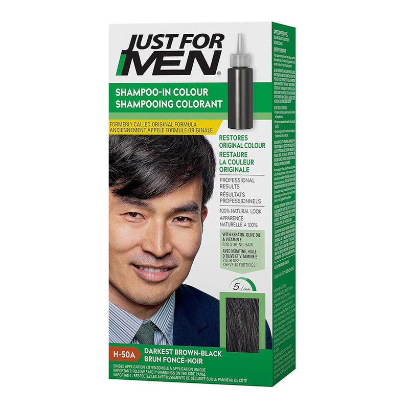 Just For Men Just For Men Original Formula Darkest Brown/Black Hair Colour Hair Color Lavender