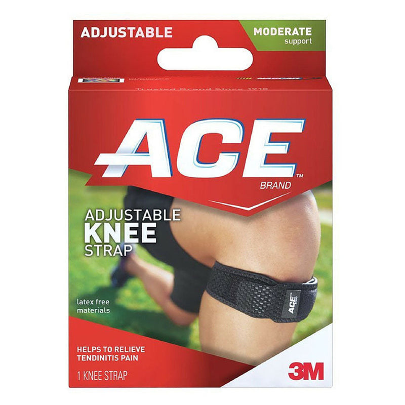 3M Ace Knee Strap Adjustable Wall Jacks & Braces White Smoke