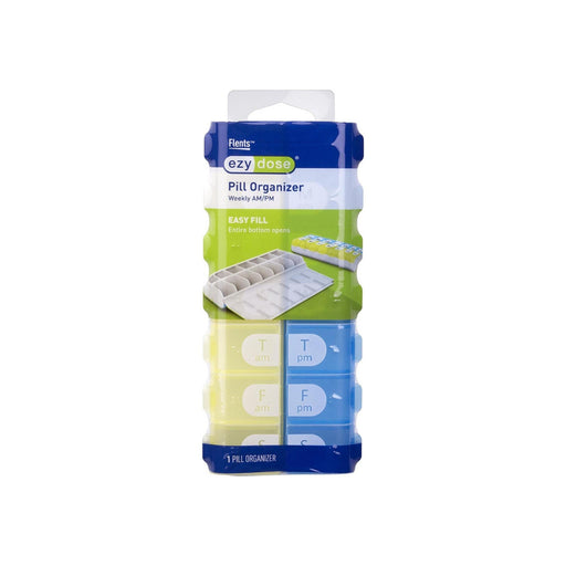 Ezy Dose Ezy Dose Acu-Life, Weekly AM/PM Pill Organizer Health Care White Smoke