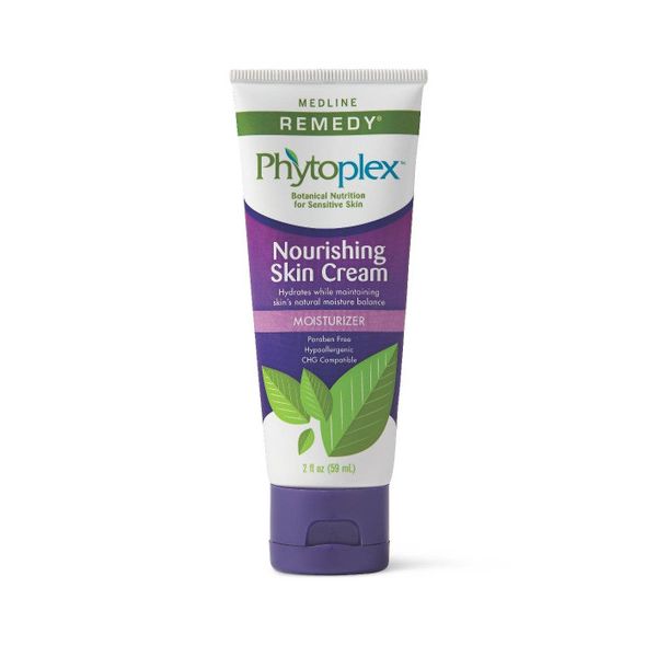 Medline Medline Remedy Clinical Skin Repair Cream, Unscented, 2 oz Tube - Paraben Free Lotion & Moisturizer White Smoke