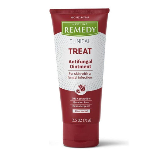 Medline | Medline | Remedy Phytoplex Antifungal Clear Ointment, 2.5 Oz Medicine Cabinets White Smoke