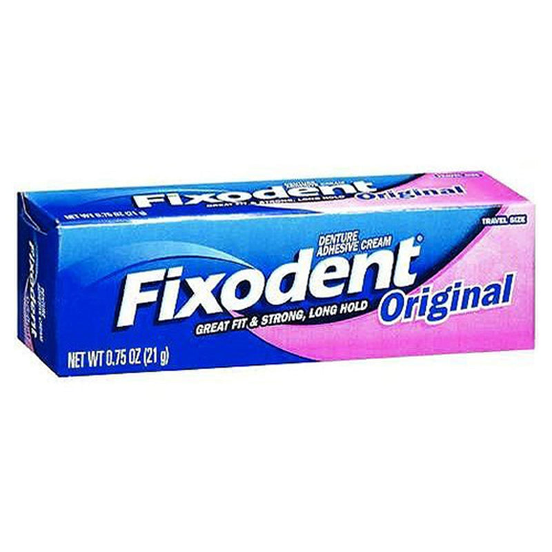 Fixodent Fixodent Complete Original Denture Adhesive Cream, 0.75 Oz Denture Adhesives White Smoke