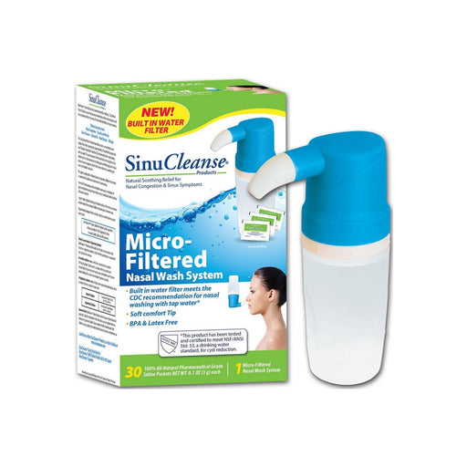 SinuCleanse SinuCleanse Microfilter N/ Sys Kt Health & Beauty White Smoke