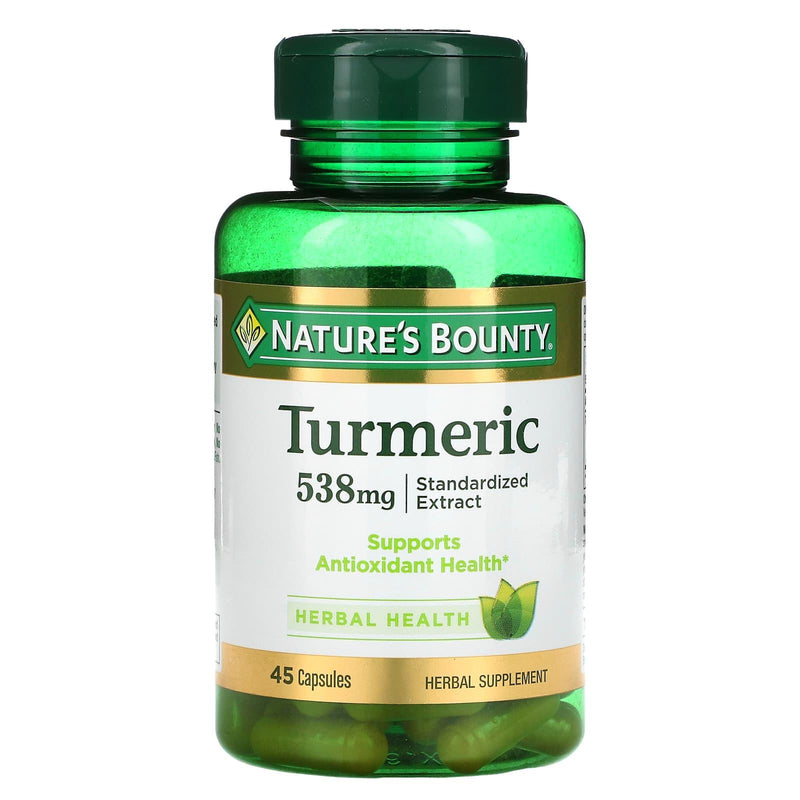 Nature's Bounty Nature's Bounty Turmeric, 538 Mg, Capsules Vitamins & Supplements White Smoke