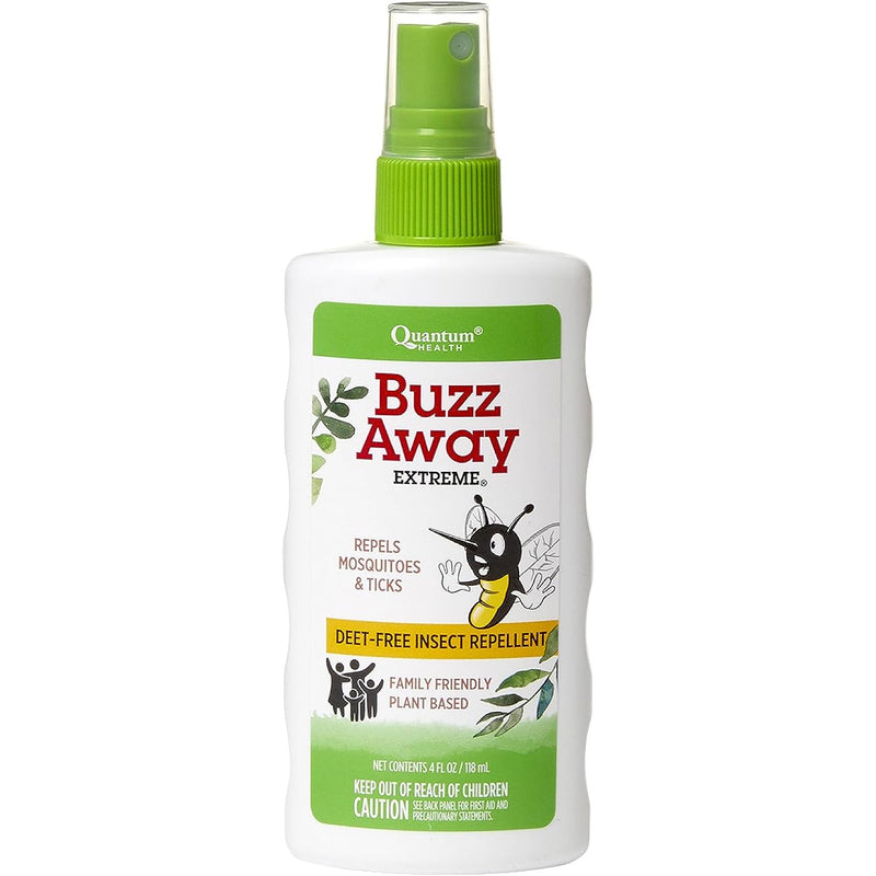Quantum Quantum Health Buzz Away Extreme Natural Insect Repellent, 4 Fl Oz Vitamins & Supplements White Smoke
