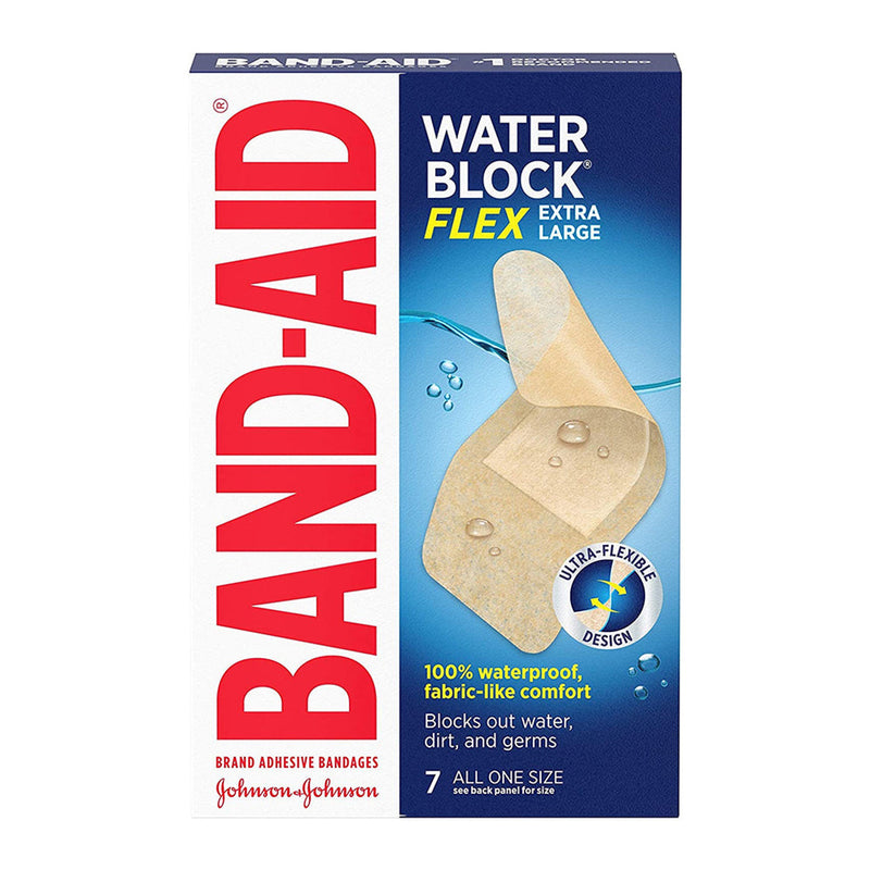 Band-Aid Band-Aid Brand Extra Large Adhesive Bandages – 7 Count First Aid White Smoke
