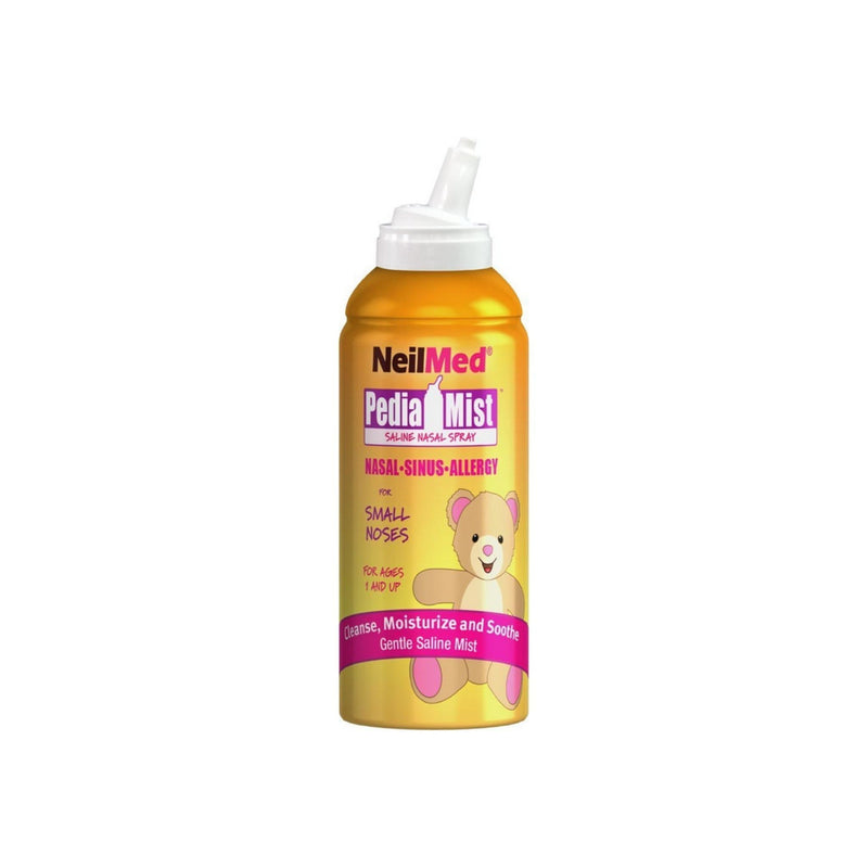 NeilMed NeilMed Pedia Mist Saline Nasal Spray  2.53 Oz Skin Care White Smoke