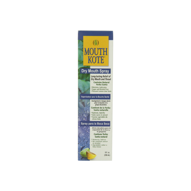 Mouth Kote Mouth Kote Oral Moisturizer Spray For Dry And Throat, 2 Oz Mouthwash Light Gray