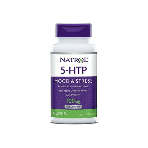 Natrol Natrol® 5-HTP – 100 mg – Double Strength Vitamins & Supplements White Smoke