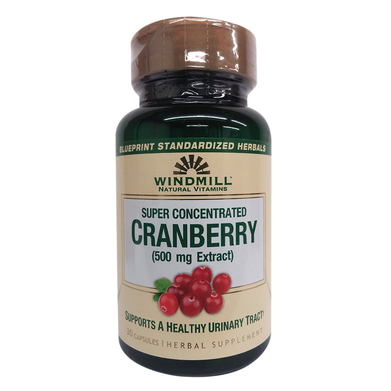 Windmill Windmill Cranberry 500mg Capsules 30ct Vitamins & Supplements White Smoke