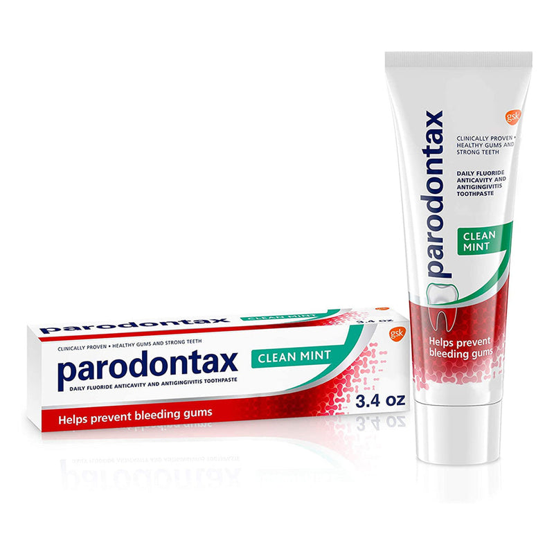 Parodontax Parodontax Gingivitis Toothpaste For Bleeding Gums Clean Mint Toothpaste White Smoke