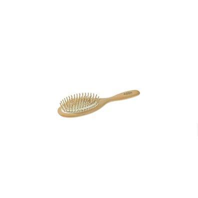 0 Keller Profi-Styler Pneumatikbürste Buche Oval Holzstifte Mit Noppen White Smoke