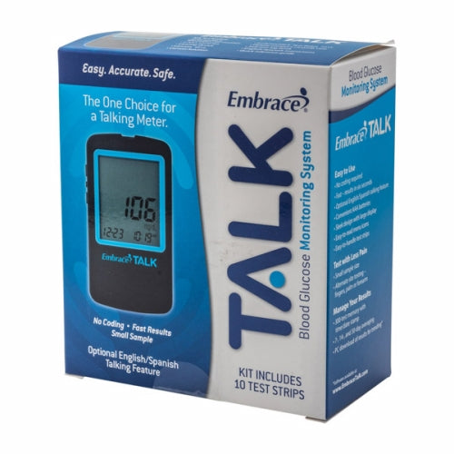 Embrace Embrace Blood Glucose Monitoring System Fitness & Nutrition White Smoke