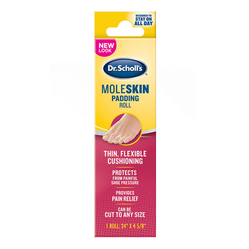 Dr. Scholl's Dr. Scholl's Moleskin Padding Roll Foot Care Maroon