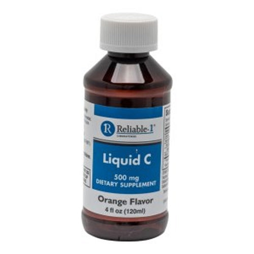 Reliable 1 Laboratories Reliable 1 Laboratories Liquid C 500 Mg Orange Flavor Vitamins & Supplements White Smoke