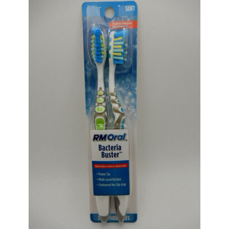 RM Oral RM Oral Bactr Tbr 2 Soft Oral Care Dark Gray