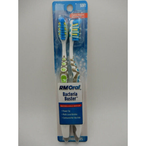 RM Oral RM Oral Bactr Tbr 2 Soft Oral Care Dark Gray