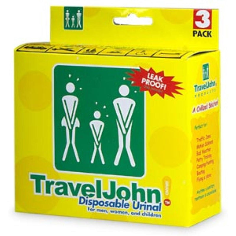 TravelJohn TravelJohn Disposable Urinal For Men, Women & Children Urinals Gold